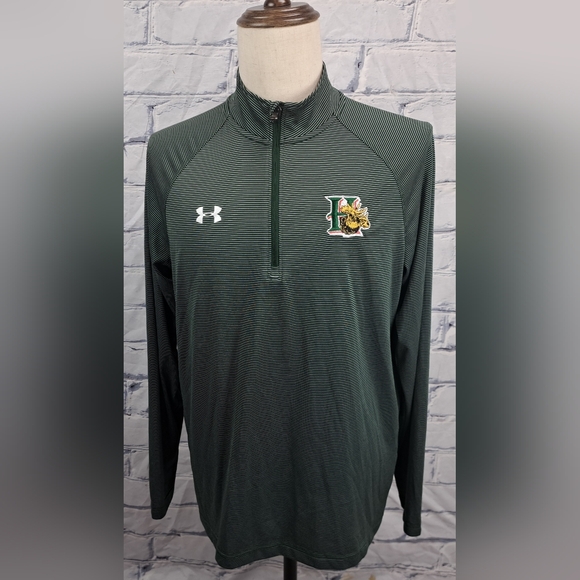 Under Armour Halifax Mooseheads Men's Half Zip Jacket Hockey QMJHL Loose Large - Picture 9 of 16